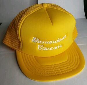 Shenandoah Caverns Virginia Snapback Hat Adjustable Cap Foam Trucker Hat 80s 90s